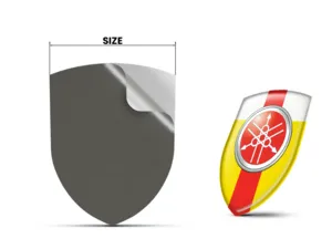 Yamaha Badges Résine Finition Qualité Voitures Bombées Chic